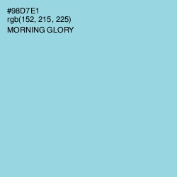 #98D7E1 - Morning Glory Color Image